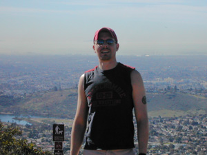 Todd on Kowles Mountain